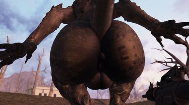 "I'm the hottest femboy you'll ever see, with a giant deathclaw cock that will make you beg for more!"