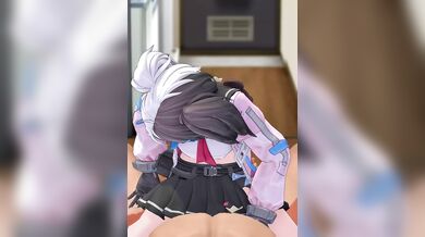 "Anal X-Ray Exploration of the Hentai Couple's Missionary Position"