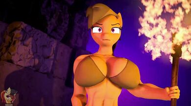 "Muscular Men and Their Meaty Mascots: The Chew Toy Story Version (Musk Version)"