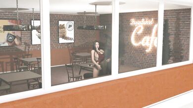 "Wet Dreams and Angel Cakes: A Hentai Adventure at the Cafe!"