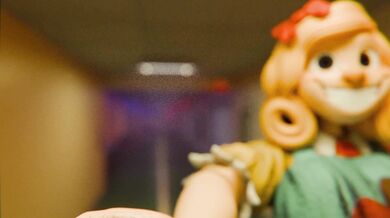 'Miss Delightful Playtime with the Student Teacher'