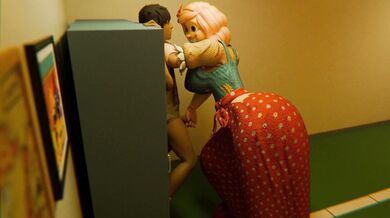 'Miss Delightful Playtime with the Student Teacher'