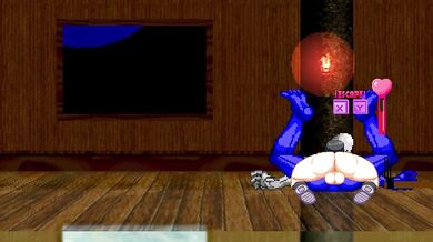 "Tifa Lockheart gets pounded by Pepsiman in a steamy Mega Man themed orgy."