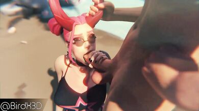 "One surfer's encounter with a sexy witch who gives him a magical blowjob, featuring X-rated 3D graphics."