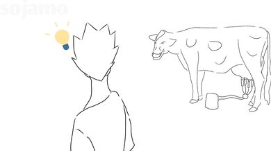 "The Milking of Son's Cow"
