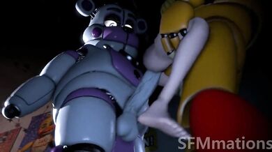 'Vanessa Gets Double-Teamed by Freddy and Silver Freddy'