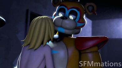 'Vanessa Gets Double-Teamed by Freddy and Silver Freddy'