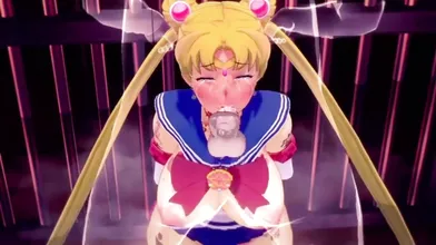 Hentai Porn - For*ced Blow Job on the Moon