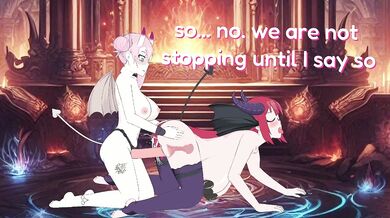 'Temptress of the Gym: Succubus Struggles Against Lust Cupid'