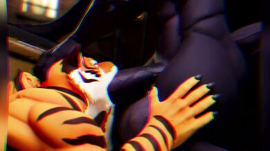 "Sexy Furry Babe Gets Fucked in the Ass by a Giant Cock"