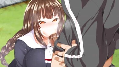 Rewritten as: "Sexy Japanese Schoolgirl Sucks Cock in Classroom!"