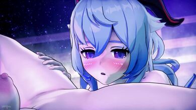 Watch as Ganyu and Keqing indulge in a sensual night routine that leaves them both begging for more.