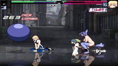 The XXX Adventures of Kuromaru and His Two Girlfriends - Dizzy and Kyoko