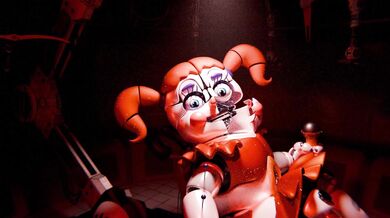 "Mommy, I think there is an error in my circus baby doll!"