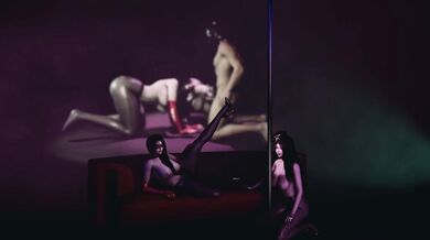 '"SEXY NIGHT AT THE HOTEL: A NAKED DANCE CLUB SCENE"