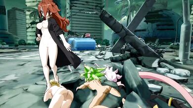 "Battling Androids! Good vs Evil, Ryona Kefla and Android 21 Face Off!"