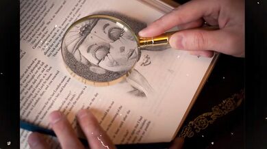 'Busty Ballora after her intense dance performance'