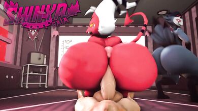 'Moxxie, Stolas and the Intern's Cock - The Ultimate Twerkshow [HentaiShinyagaia]'