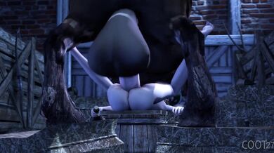 Bruceyboi654's drunk horse sex with Kerillian gets wild!