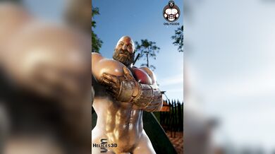 "Watching the God of War get off on OnlyFans without sound, one panty at a time."