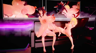 The Erotic Quadrilateral of Flandre, X, Reimu and Maritan (4K HD Maritan)