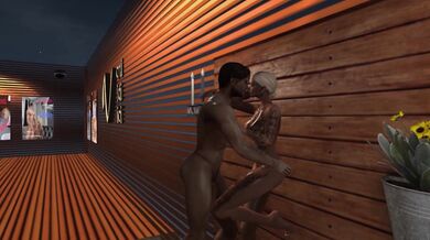 "A Splashy Affair in the Hot Tub with Two Seductive Babes!"