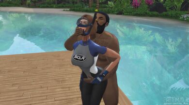 "Adventures of a Scuba Diving Babe in Ultra HD"