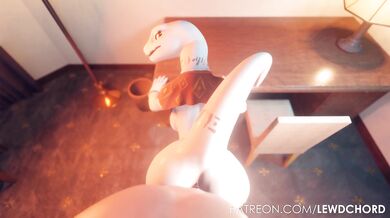 'Human Fucking His Lizard Girlfriend with Lewd Chords'