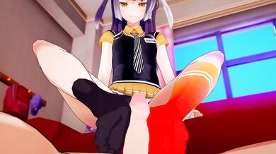 "The Seven-Year Itch - A Tale of Love and Lust Between a Young Couple and their Sexy Maid in the Ecchi Anime World!"