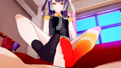 "The Seven-Year Itch - A Tale of Love and Lust Between a Young Couple and their Sexy Maid in the Ecchi Anime World!"