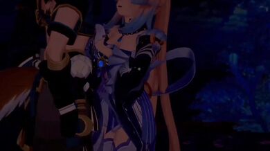 '"One-Eyed" Stella, The Blind Milkmaid Aether Kokomi'