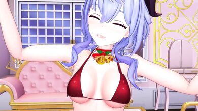 'Hentai Trap with Ganyu's Limp Bondage R-18 [Mochi Love]'