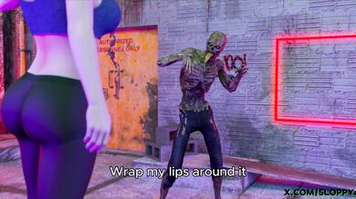 "Savage Temptation: Eve and the Zombie's Dirty Kisses"