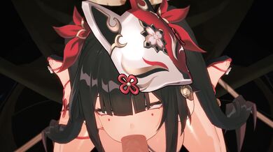 "Black Swan: X Sparkles Only in 4K with Takoyaki SFX!"