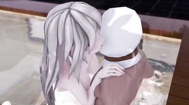 'Unleashing my inner hentai goddess, I get naked and play with myself in front of the hot spring inn mirror![Lovemax]'