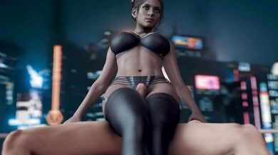 'Pamela Panthers Thigh Job with Kirei Kamina'