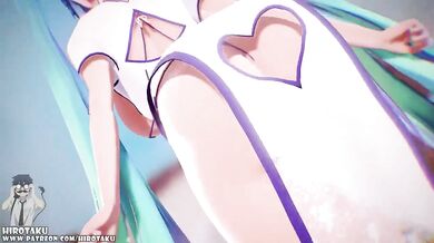 "Sexual Tension in the Studio with Pregnant Hatsune Miku: Vocaloid Pjanoo (18 )"