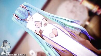 "Sexual Tension in the Studio with Pregnant Hatsune Miku: Vocaloid Pjanoo (18 )"