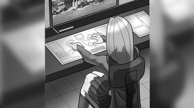 "The Evil Witch's Lustful Desires: A Hentai Dub Comic Scene"