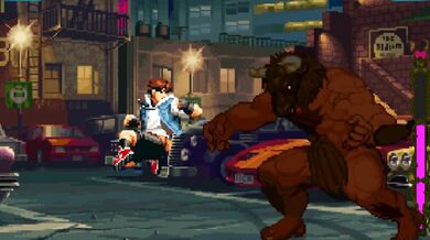 Horny Kensou gets fucked by a Minotaur and impregnates her with his seed, leading to a pregnancy that fulfills all of his deepest desires.