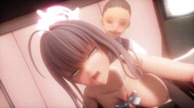 'A Hentai Fantasy: Cute Japanese Girl with Massive Breasts and Sexy Ass Loves to Be Fucked '