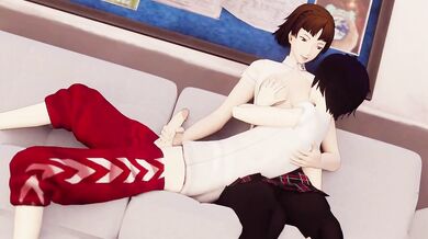 'Academic Affairs: Makoto Assists a Student With Her Studies'