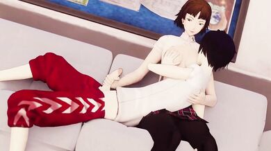 'Academic Affairs: Makoto Assists a Student With Her Studies'