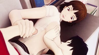 'Academic Affairs: Makoto Assists a Student With Her Studies'