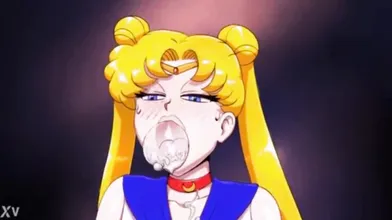 "Reborn as a Sex Toy! Sailor Moon's Blowjob Odyssey with the Orange Peeler"