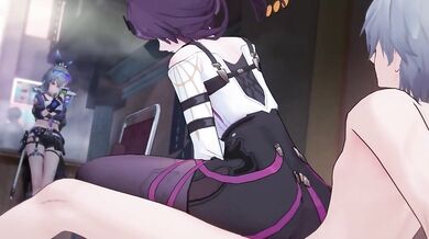 Rewritten: 'The Kinky Sexual Encounter of Kafka and Honkai on the Star Rail!'