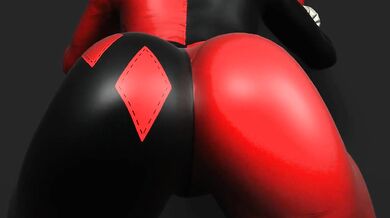 "Sexy Milf Harley Shakes Her Ass in 3D for You!"