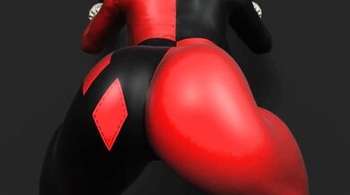 "Sexy Milf Harley Shakes Her Ass in 3D for You!"