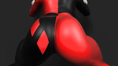 "Sexy Milf Harley Shakes Her Ass in 3D for You!"
