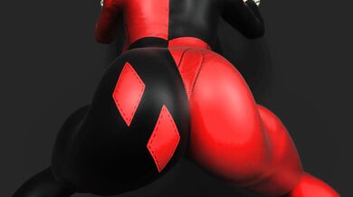 "Sexy Milf Harley Shakes Her Ass in 3D for You!"